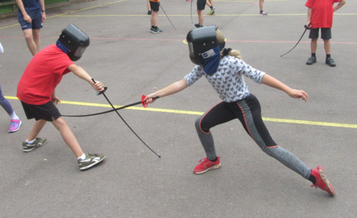 Image of Class 5's Fabulous Fencing 