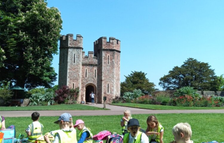 Image of Class 1 & 2 Trip to Dunster Castle
